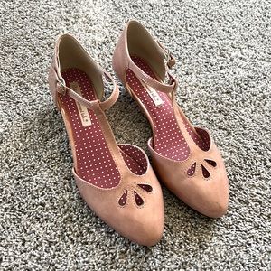 Mary Jane Pink Patent Leather Shoes